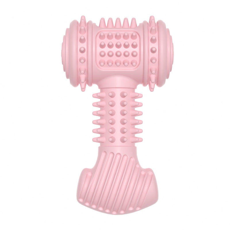 Indestructible Dog Chew Toy – TPR Rubber, Teeth Cleaning, for Aggressive Chewers