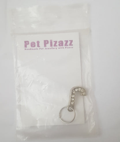 Seconds Sale Pet Collar Charms – Rhinestone Letters, Slider Charms & Cat Bells