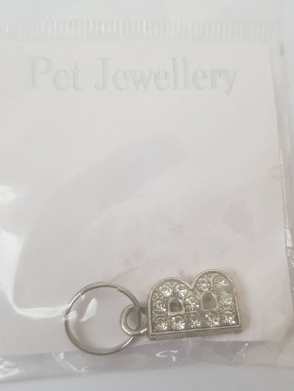 Seconds Sale Pet Collar Charms – Rhinestone Letters, Slider Charms & Cat Bells
