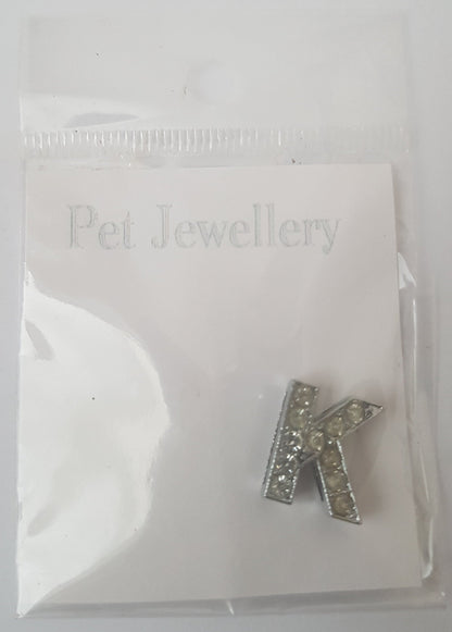 Seconds Sale Pet Collar Charms – Rhinestone Letters, Slider Charms & Cat Bells