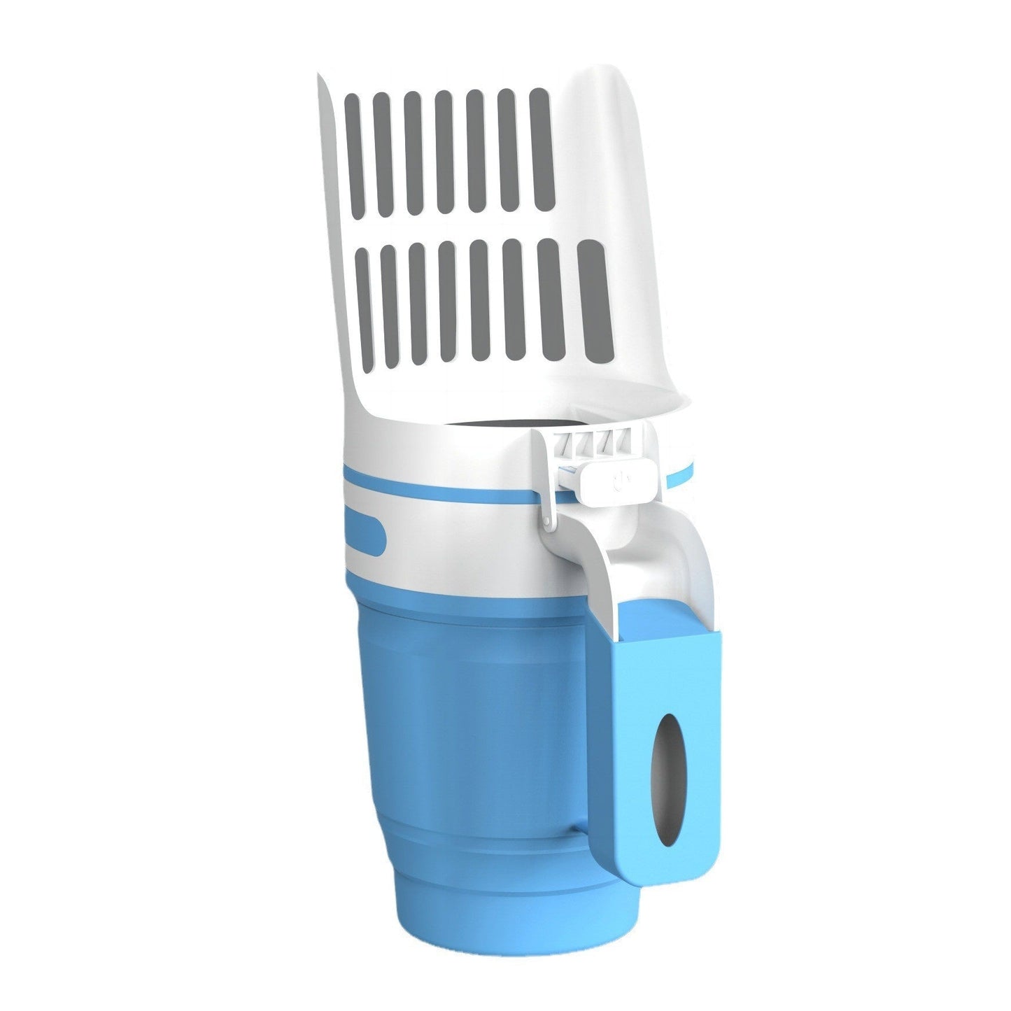 2-in-1 Cat Litter Scoop with Waste Bag Dispenser – PP+TPE, Foldable, 3 Colours
