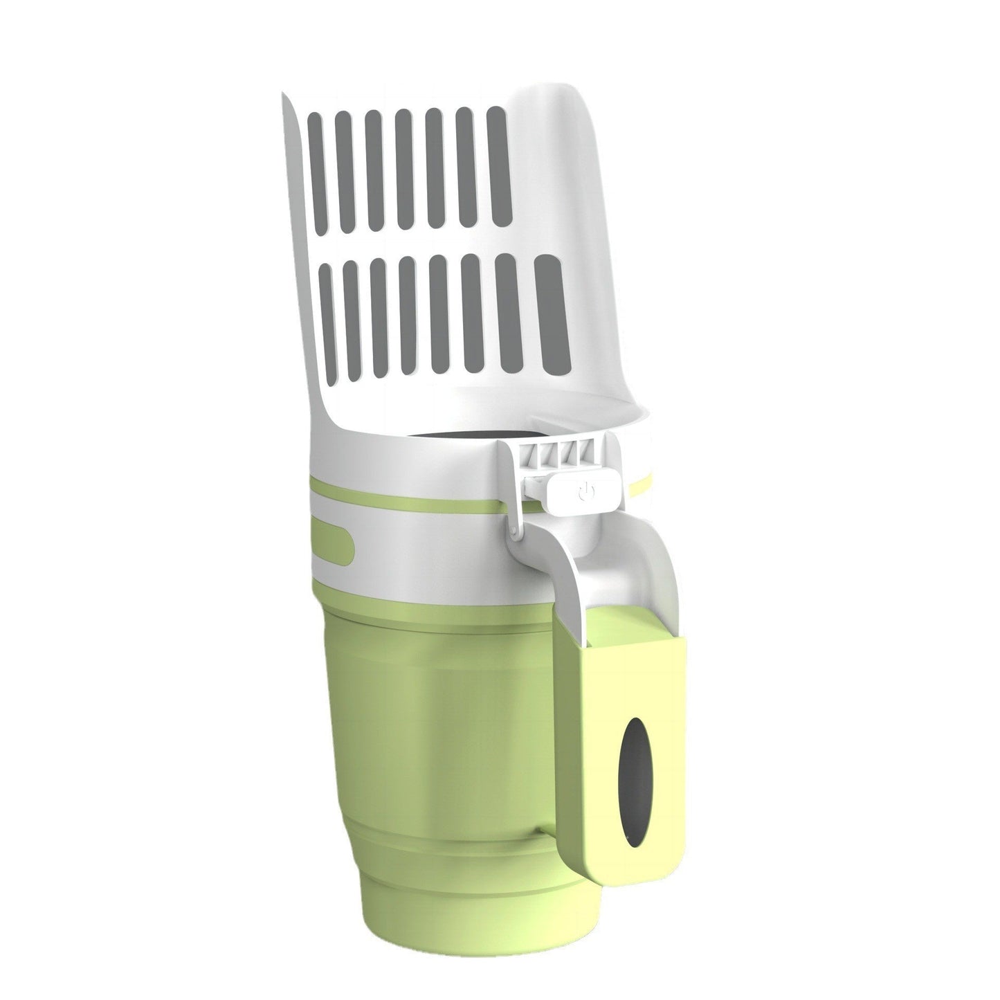 2-in-1 Cat Litter Scoop with Waste Bag Dispenser – PP+TPE, Foldable, 3 Colours