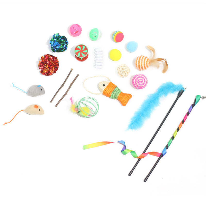 Foldable Cat Tunnel Toy – 85cm, Polyester, Multiple Styles, Optional Toy Set