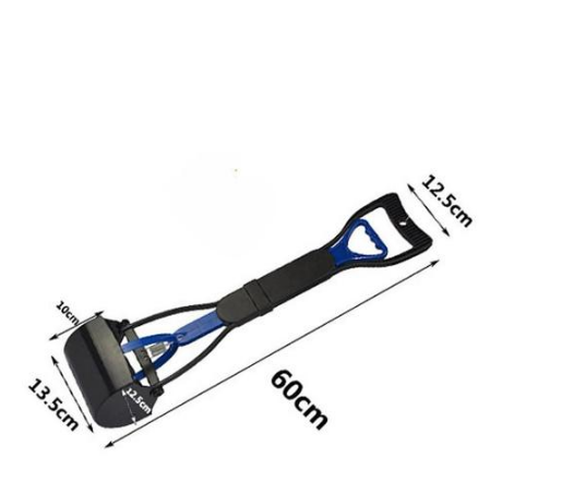 Long Handle Dog Poop Picker – Portable, Double Spring, 8 Colours, S & M Sizes