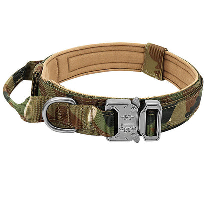 Tactical Dog Collar – 600D Military-Grade, Sizes M/L/XL, 4 Colours, Set Options